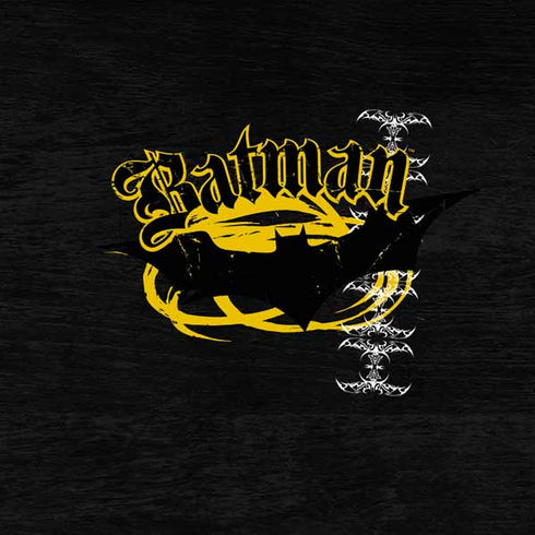 DC Comics Batman Dark Knight Logo Yellow & Black Nintendo 2DS XL (2017) Skin